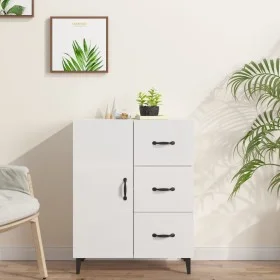 Sperrholz Sideboard glänzend weiß 69,5x34x90 cm von vidaXL, Sideboards - Ref: Foro24-812183, Preis: 78,17 €, Rabatt: %