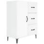 Sperrholz Sideboard glänzend weiß 69,5x34x90 cm von vidaXL, Sideboards - Ref: Foro24-812183, Preis: 78,17 €, Rabatt: %