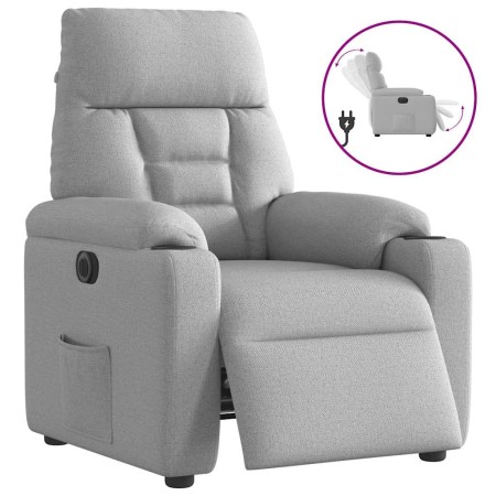 Sillón reclinable eléctrico de tela gris nube von , Sessel - Ref: Foro24-3303021, Preis: 232,37 €, Rabatt: %