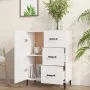 Sperrholz Sideboard glänzend weiß 69,5x34x90 cm von vidaXL, Sideboards - Ref: Foro24-812183, Preis: 78,17 €, Rabatt: %