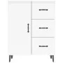 Sperrholz Sideboard glänzend weiß 69,5x34x90 cm von vidaXL, Sideboards - Ref: Foro24-812183, Preis: 78,17 €, Rabatt: %