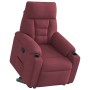 Sillón reclinable elevable tela rojo tinto | Foro24.es | Tu tienda online para hogar, jardín y más Foro24.es