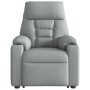 Sillón de masaje reclinable de pie de tela gris claro | Foro24.es | Tu tienda online para hogar, jardín y más Foro24.es