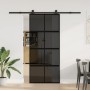 Puerta corredera herrajes 90x205 cm vidrio templado y aluminio von , Türen für zu Hause - Ref: Foro24-3333023, Preis: 282,72 ...