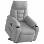 Sillón eléctrico reclinable elevable de tela gris nube by , Armchairs - Ref: Foro24-3303061, Price: 299,00 €, Discount: %