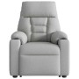 Sillón eléctrico reclinable elevable de tela gris nube by , Armchairs - Ref: Foro24-3303061, Price: 299,00 €, Discount: %