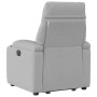 Sillón eléctrico reclinable elevable de tela gris nube by , Armchairs - Ref: Foro24-3303061, Price: 299,00 €, Discount: %
