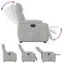 Sillón eléctrico reclinable elevable de tela gris nube by , Armchairs - Ref: Foro24-3303061, Price: 299,00 €, Discount: %