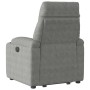 Sillón reclinable elevable tela de microfibra gris oscuro | Foro24.es | Tu tienda online para hogar, jardín y más Foro24.es