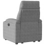 Sillón reclinable masaje elevable tela microfibra gris oscuro | Foro24.es | Tu tienda online para hogar, jardín y más Foro24.es