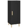 Black plywood sideboard 34.5x34x90 cm by vidaXL, Sideboards - Ref: Foro24-812412, Price: 61,64 €, Discount: %