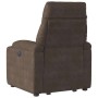 Sillón masaje eléctrico reclinable elevable tela marrón | Foro24.es | Tu tienda online para hogar, jardín y más Foro24.es