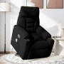Sillón masaje eléctrico reclinable elevable tela negro by , Armchairs - Ref: Foro24-3303111, Price: 325,56 €, Discount: %