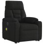 Sillón masaje eléctrico reclinable elevable tela negro by , Armchairs - Ref: Foro24-3303111, Price: 325,56 €, Discount: %
