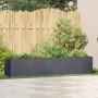 Jardinera de acero laminado en frío antracita 200x40x40 cm by , Pots and planters - Ref: Foro24-860684, Price: 150,79 €, Disc...