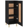 Sperrholz Anrichte schwarz 34,5x34x90 cm von vidaXL, Sideboards - Ref: Foro24-812412, Preis: 61,64 €, Rabatt: %