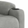 Sillón reclinable tela de microfibra gris claro | Foro24.es | Tu tienda online para hogar, jardín y más Foro24.es