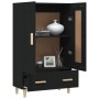Aparador de madera de ingeniería negro 70x31x115 cm de vidaXL, Aparadores - Ref: Foro24-812565, Precio: 91,67 €, Descuento: %