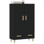 Aparador de madera de ingeniería negro 70x31x115 cm de vidaXL, Aparadores - Ref: Foro24-812565, Precio: 91,67 €, Descuento: %