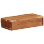Estantes de pared 2 unidades 30x17x8 cm madera maciza acacia | Foro24.es | Tu tienda online para hogar, jardín y más Foro24.es