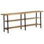 Mesa consola de madera maciza de mango 180x35x70 cm | Foro24.es | Tu tienda online para hogar, jardín y más Foro24.es