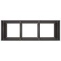 Jardinera de acero laminado en frío negro 120x40x80 cm by , Pots and planters - Ref: Foro24-860717, Price: 182,37 €, Discount: %