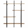 Estante de pared madera maciza de mango 90x20x116,5 cm by , Shelves and shelves - Ref: Foro24-373635, Price: 148,65 €, Discou...