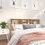 Mueble cabecero color roble Sonoma 180x19x103,5 cm de vidaXL, Cabeceros y pies de cama - Ref: Foro24-811883, Precio: 73,07 €,...