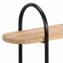 Estante de pared madera maciza de mango 90x20x116,5 cm by , Shelves and shelves - Ref: Foro24-373635, Price: 148,65 €, Discou...