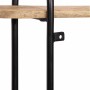 Estante de pared madera maciza de mango 90x20x116,5 cm by , Shelves and shelves - Ref: Foro24-373635, Price: 148,65 €, Discou...