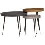 Mesas de centro 3 uds madera contrachapada multicolor | Foro24.es | Tu tienda online para hogar, jardín y más Foro24.es