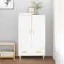 Hochglanzweißes Sperrholz-Sideboard, 70 x 31 x 115 cm von vidaXL, Sideboards - Ref: Foro24-812570, Preis: 85,95 €, Rabatt: %