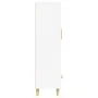 Glossy white plywood sideboard 70x31x115cm by vidaXL, Sideboards - Ref: Foro24-812570, Price: 85,95 €, Discount: %