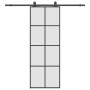 Puerta corredera con juego herrajes negro 76x205 cm ESG vidrio by , Doors - Ref: Foro24-3375863, Price: 248,35 €, Discount: %