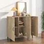 Sonoma Oak Engineered Wood Sideboard 90x34x80 cm by vidaXL, Sideboards - Ref: Foro24-812504, Price: 98,98 €, Discount: %