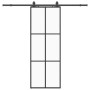 Puerta corredera con juego herrajes negro 76x205 cm ESG vidrio von , Türen - Ref: Foro24-3375924, Preis: 224,27 €, Rabatt: %