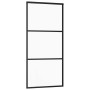Puerta corredera con set herrajes negro 90x205 cm vidrio ESG von , Türen - Ref: Foro24-3375842, Preis: 247,17 €, Rabatt: %