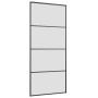 Puerta corredera con set herrajes negro 90x205 cm vidrio ESG by , Doors - Ref: Foro24-3375939, Price: 279,18 €, Discount: %