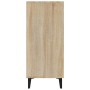 Sonoma Oak Engineered Wood Sideboard 90x34x80 cm by vidaXL, Sideboards - Ref: Foro24-812504, Price: 102,62 €, Discount: %