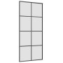 Puerta corredera con set herrajes negro 90x205 cm vidrio ESG by , Doors - Ref: Foro24-3375945, Price: 275,59 €, Discount: %