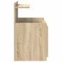 Mesilla de noche con 2 cajones Roble Sonoma 40x36,5x62 cm by , Nightstands - Ref: Foro24-858636, Price: 45,98 €, Discount: %
