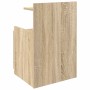 Mesilla de noche con 2 cajones Roble Sonoma 40x36,5x62 cm by , Nightstands - Ref: Foro24-858636, Price: 45,98 €, Discount: %