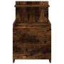 Mesitas de noche 2 unidades con 2 cajones roble ahumado 40x36,5x62 cm | Foro24.es | Tu tienda online para hogar, jardín y más Foro24.es