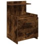 Mesitas de noche 2 unidades con 2 cajones roble ahumado 40x36,5x62 cm | Foro24.es | Tu tienda online para hogar, jardín y más Foro24.es