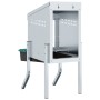 Nido para gallinas de 1 compartimento con patas de acero galvanizado | Foro24.es | Tu tienda online para hogar, jardín y más Foro24.es