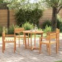 Sillas de jardín 4 unidades 50x53x80 cm Madera maciza Acacia | Foro24.es | Tu tienda online para hogar, jardín y más Foro24.es