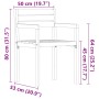 Sillas de jardín 4 unidades 50x53x80 cm Madera maciza Acacia | Foro24.es | Tu tienda online para hogar, jardín y más Foro24.es