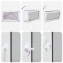 Ventana de sótano "RISOR" 100x70 cm oscilobatiente DIN derecha blanca | Foro24.es | Tu tienda online para hogar, jardín y más Foro24.es