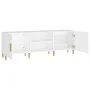 Weißer TV-Schrank aus Sperrholz, 150 x 30 x 50 cm von vidaXL, TV-Möbel - Ref: Foro24-812618, Preis: 95,01 €, Rabatt: %
