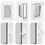 Ventana de sótano "RISOR" 50x75 cm oscilobatiente DIN izquierda antracita | Foro24.es | Tu tienda online para hogar, jardín y más Foro24.es